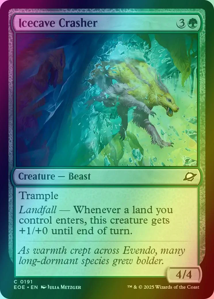 Icecave Crasher [191] [Edge of Eternities] [Foil]