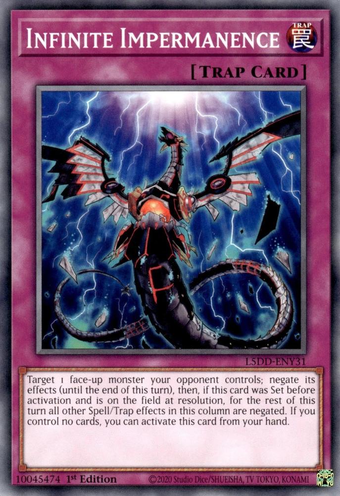 Infinite Impermanence - L5DD-ENY31 - Common - 1st Edition