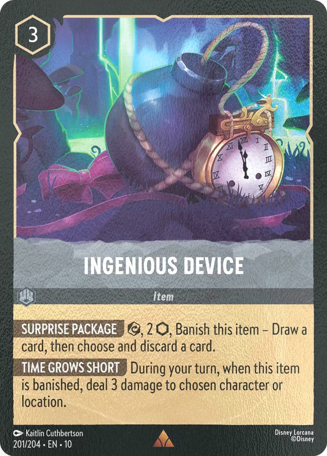 Ingenious Device - 201/204 [Whispers in the Well] [Cold Foil]