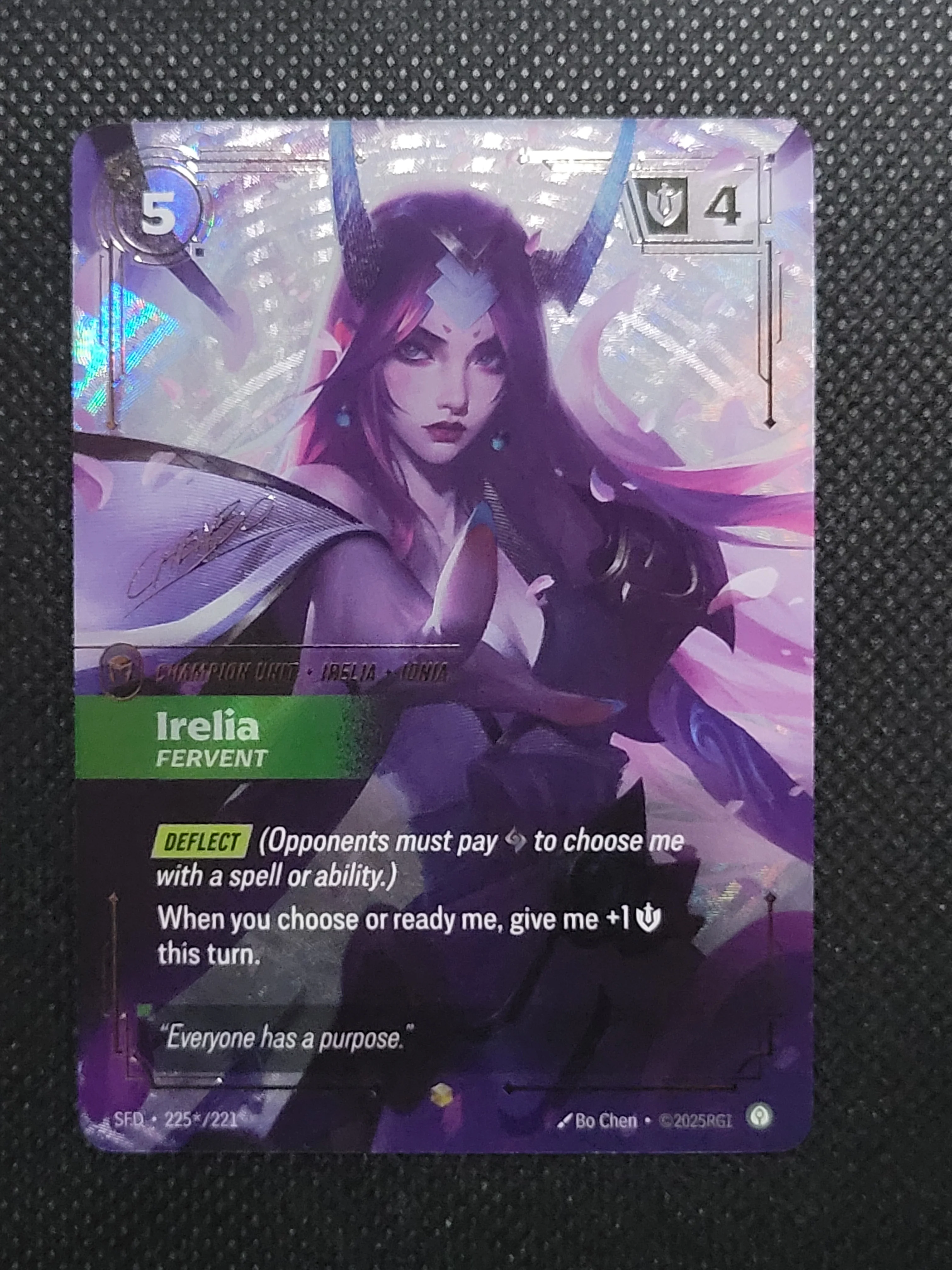 Irelia - Fervent — Signature|Foil — ID 17457 - Image 3