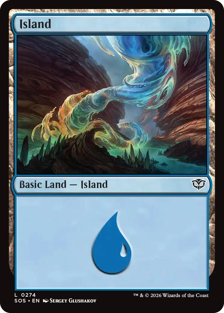 Island [274] [Secrets of Strixhaven] [Non-Foil]
