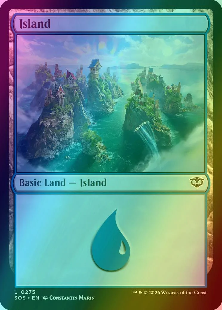 Island [275] [Secrets of Strixhaven] [Foil]