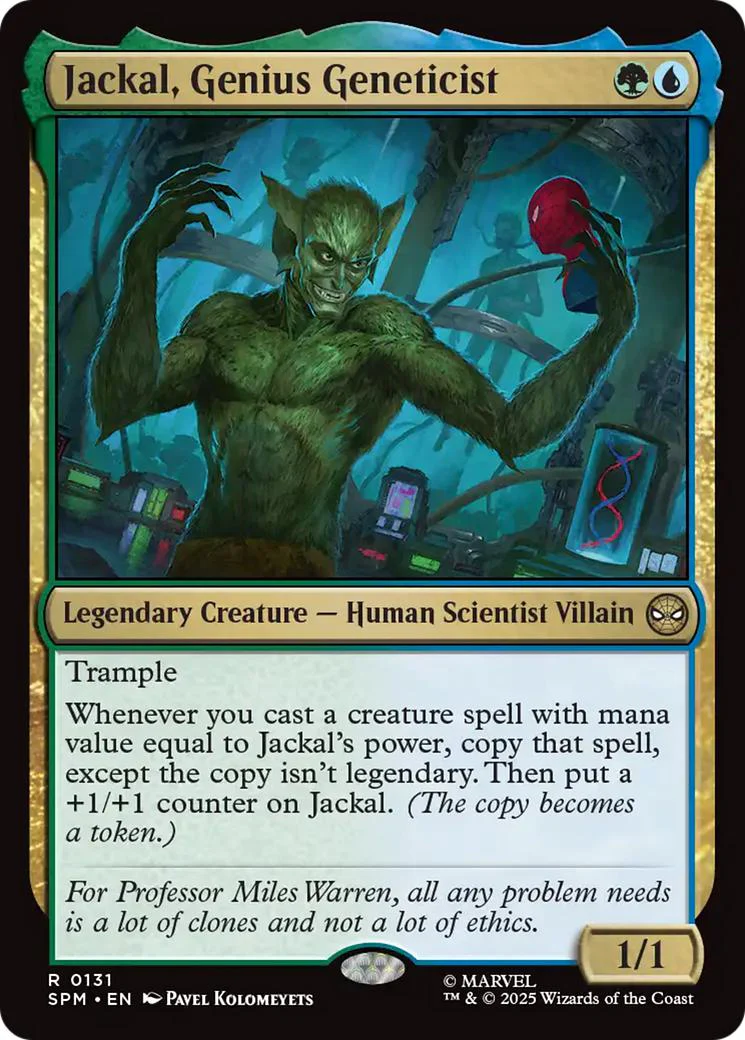 Jackal, Genius Geneticist [131] [Marvel's Spider-Man] [Non-Foil]