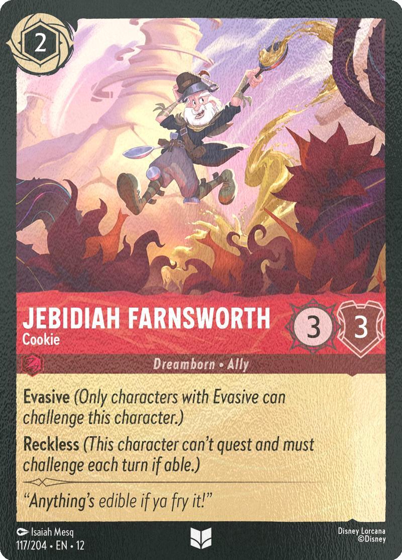 Jebidiah Farnsworth - Cookie - 117/204 [Wilds Unknown] [Cold Foil]