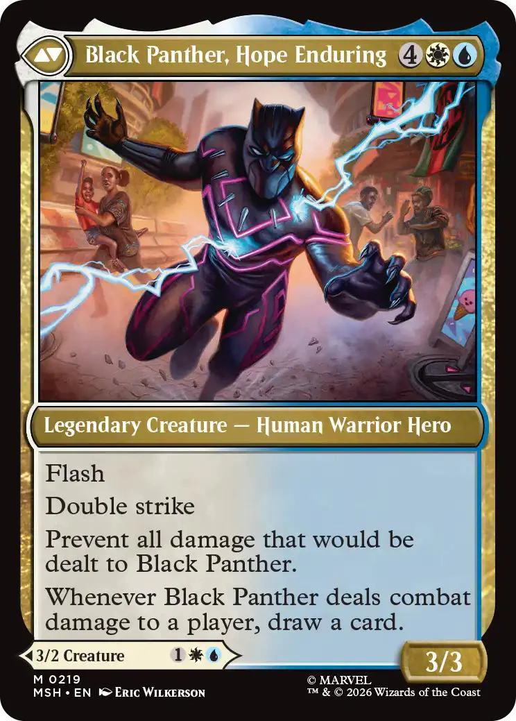 King T'Challa // Black Panther, Hope Enduring [219] [Marvel Super Heroes] [Non-Foil] - Image 2