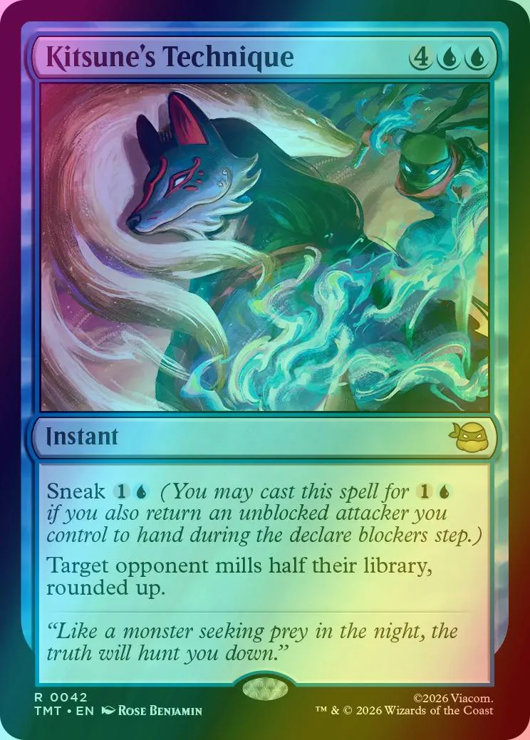 Kitsune's Technique [42] [Teenage Mutant Ninja Turtles] [Foil]