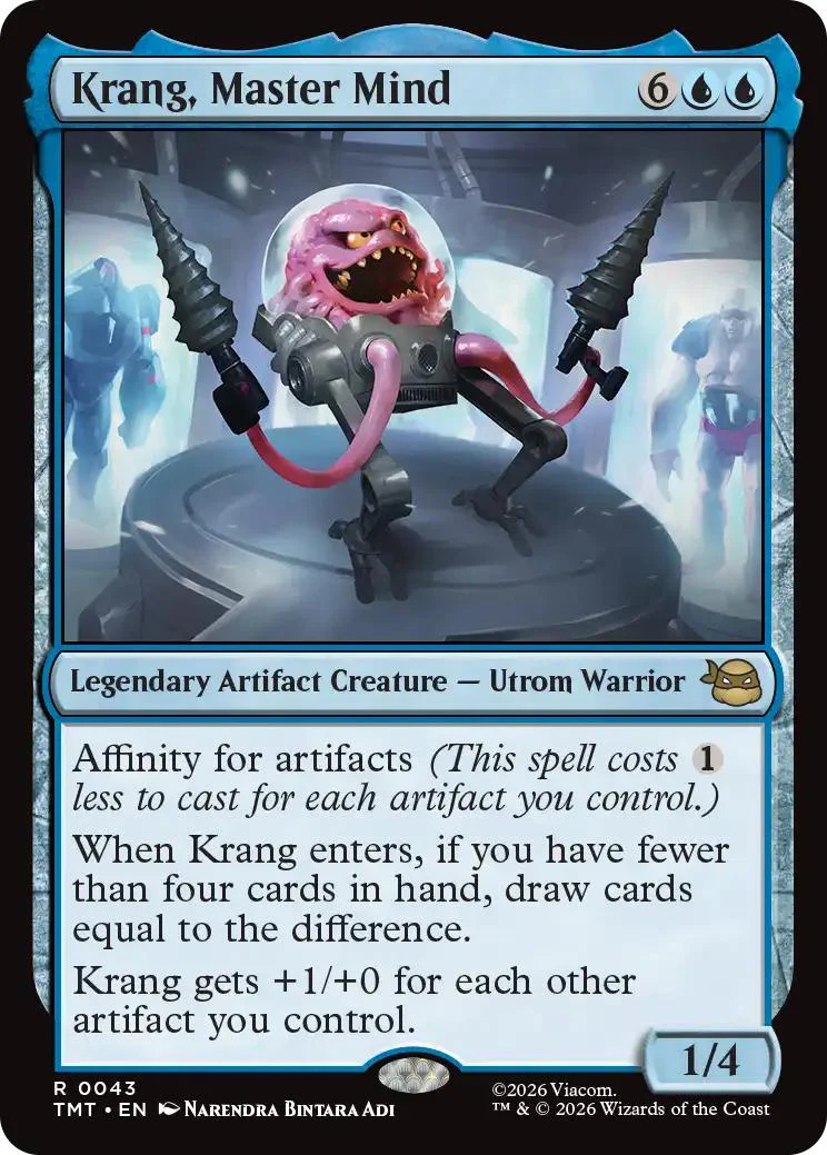 Krang, Master Mind [43] [Teenage Mutant Ninja Turtles] [Non-Foil]