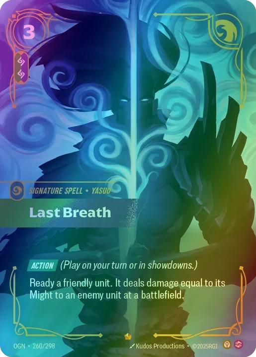 Last Breath - 260/298 [Origins] [Foil]