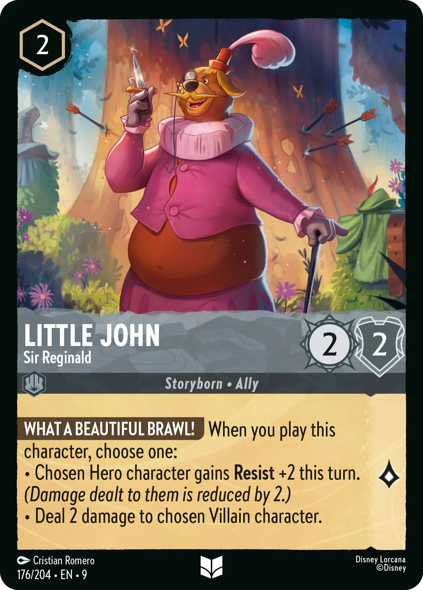 Little John - Sir Reginald - 176/204 [Fabled] [Non-Foil]