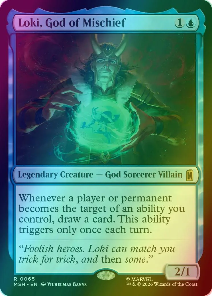 Loki, God of Mischief [65] [Marvel Super Heroes] [Foil]