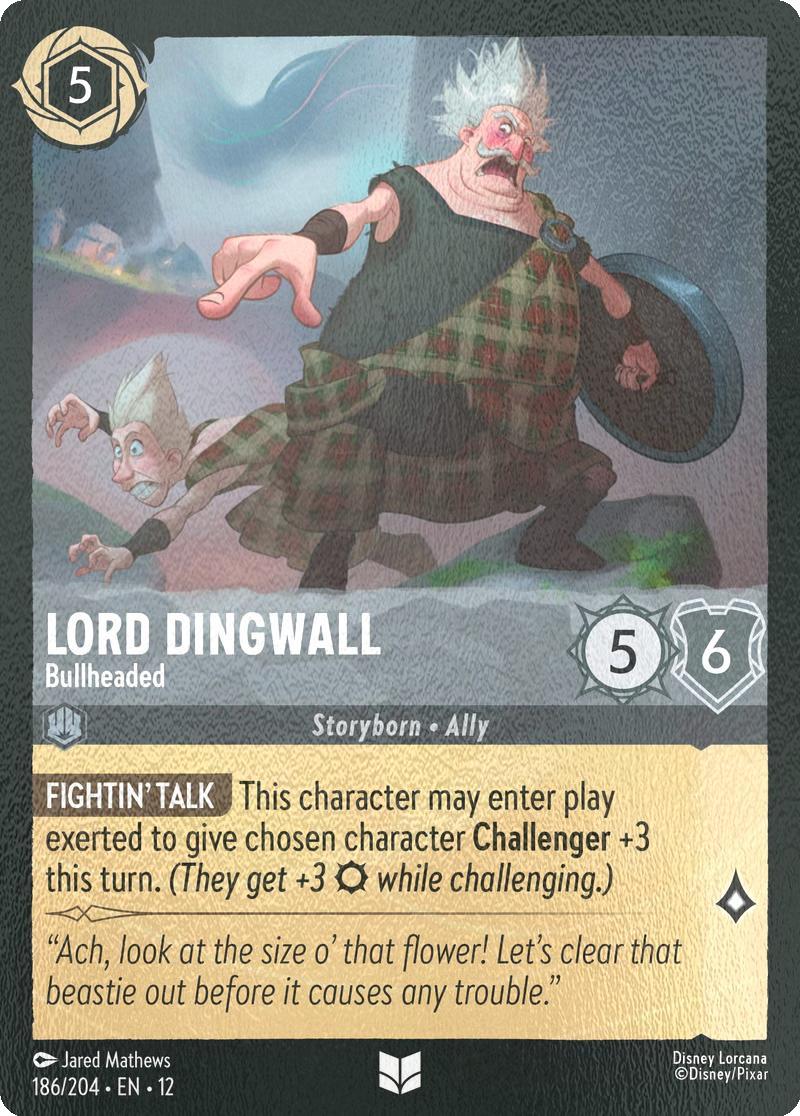 Lord Dingwall - Bullheaded - 186/204 [Wilds Unknown] [Cold Foil]