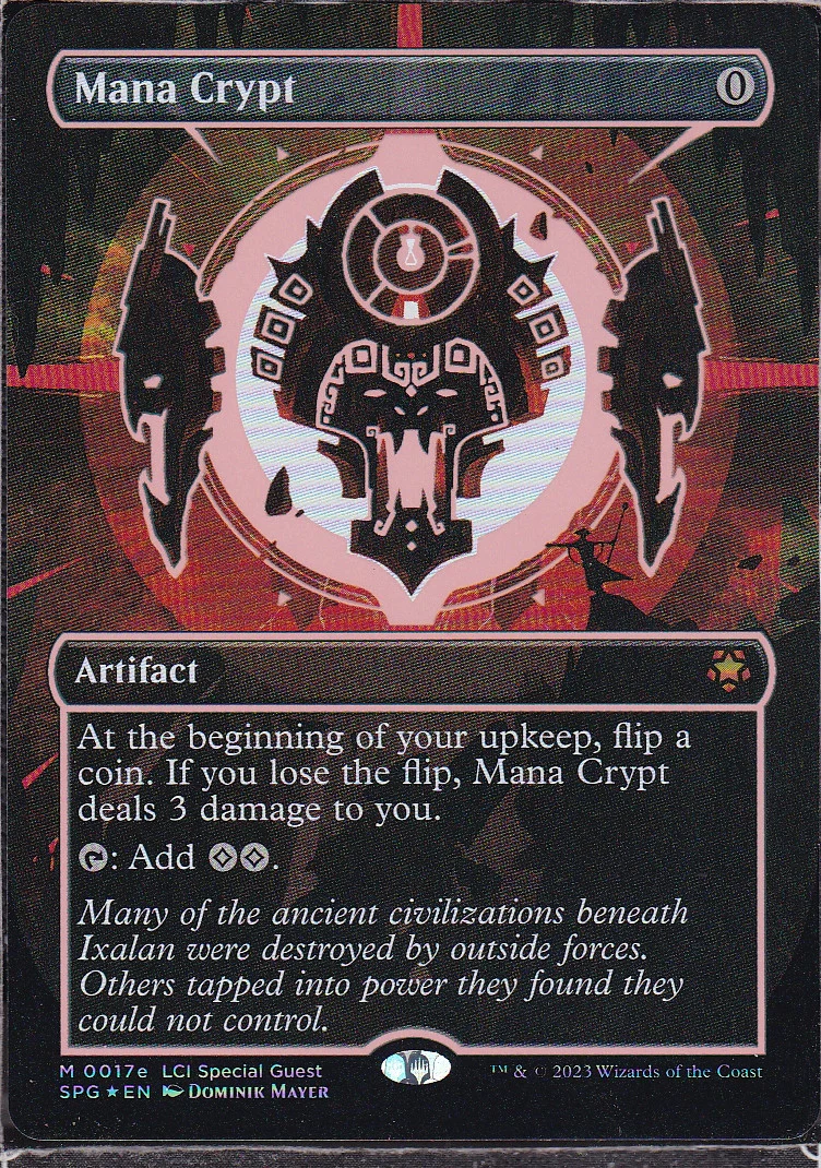 Mana Crypt - Neon Ink Showcase - Red - Foil - Scan 12828
