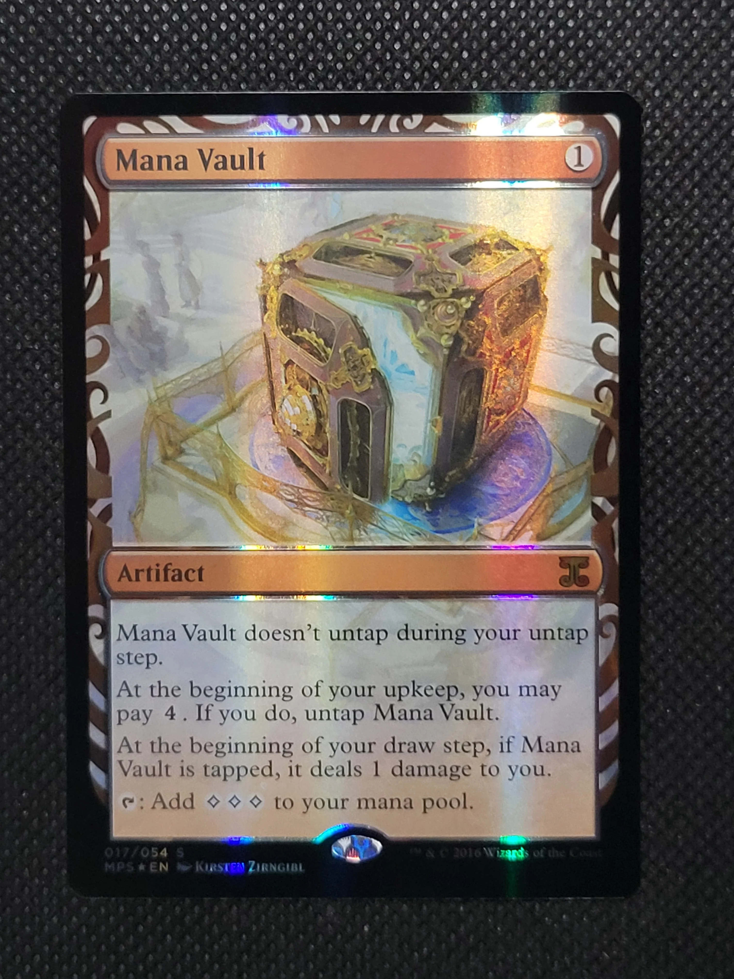 Mana Vault — Masterpiece Series|Foil — ID 17279 - Image 3