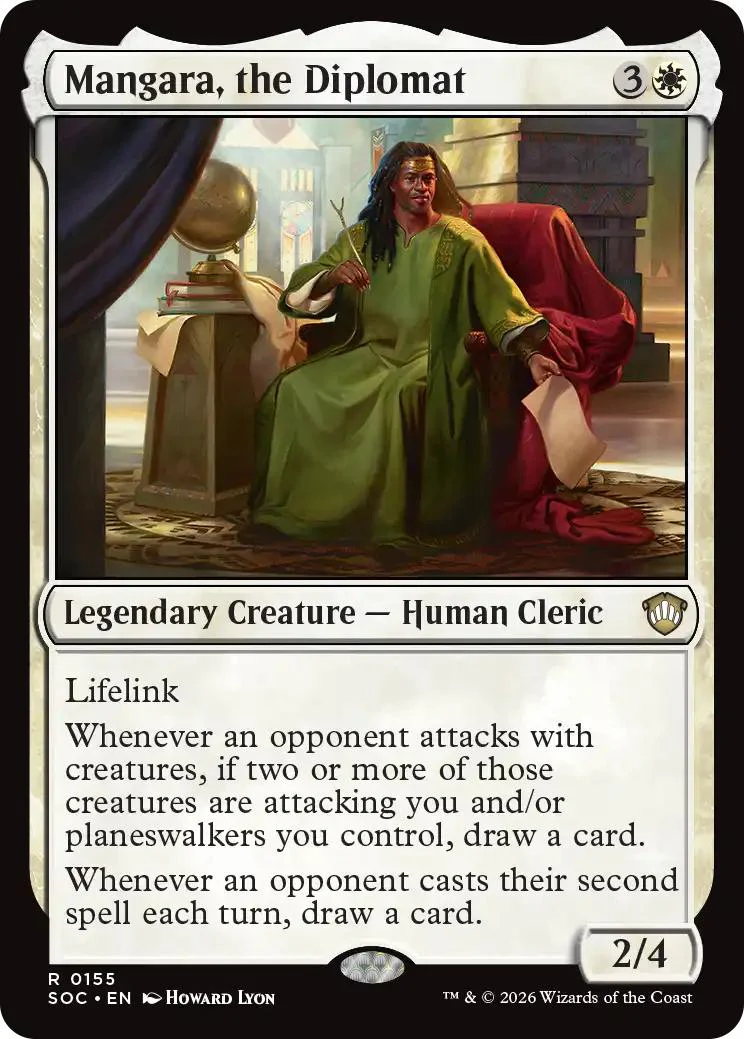 Mangara, the Diplomat [155] [Secrets of Strixhaven: Commander] [Non-Foil]