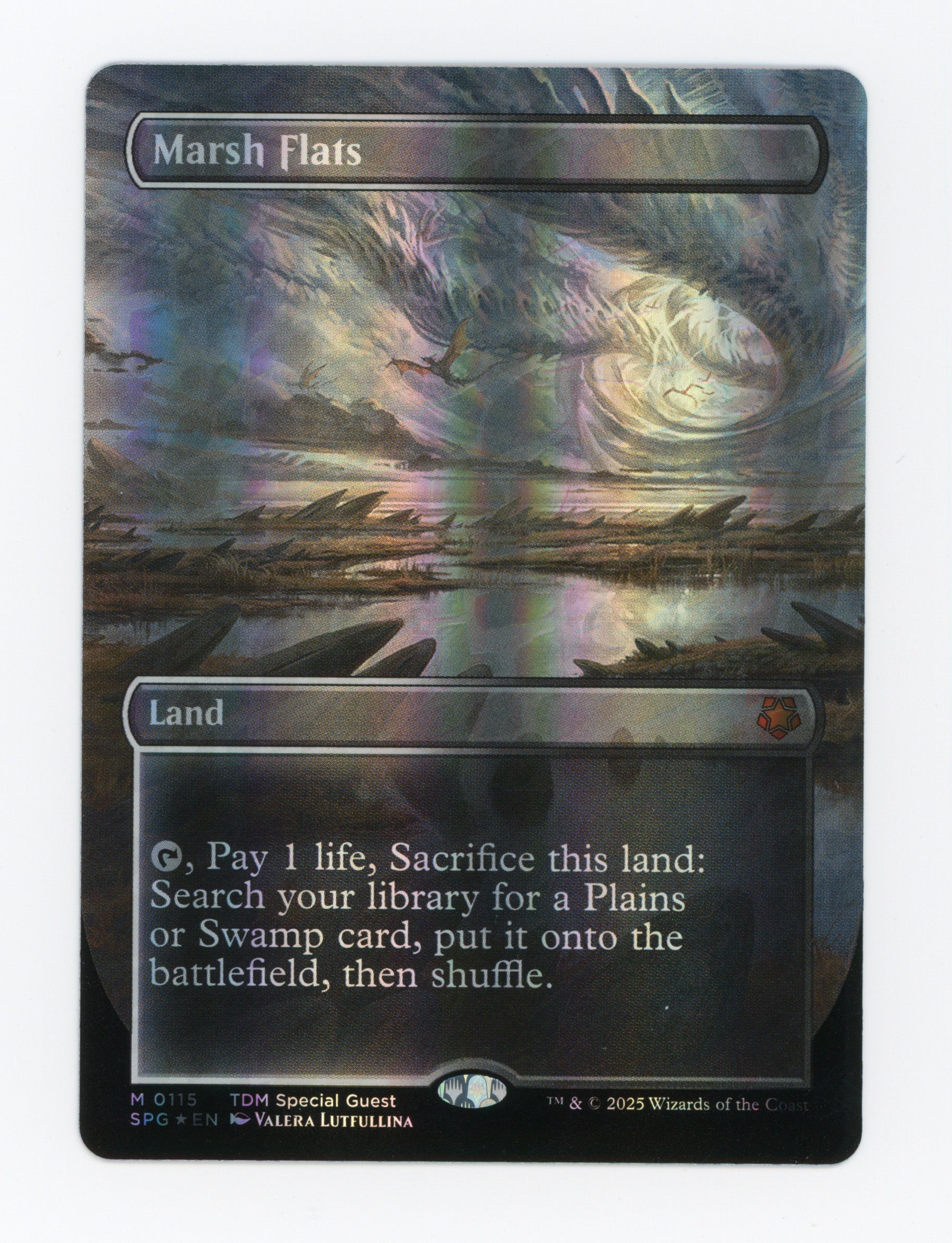 Marsh Flats — Borderless|Dragonscale Foil — ID 17265
