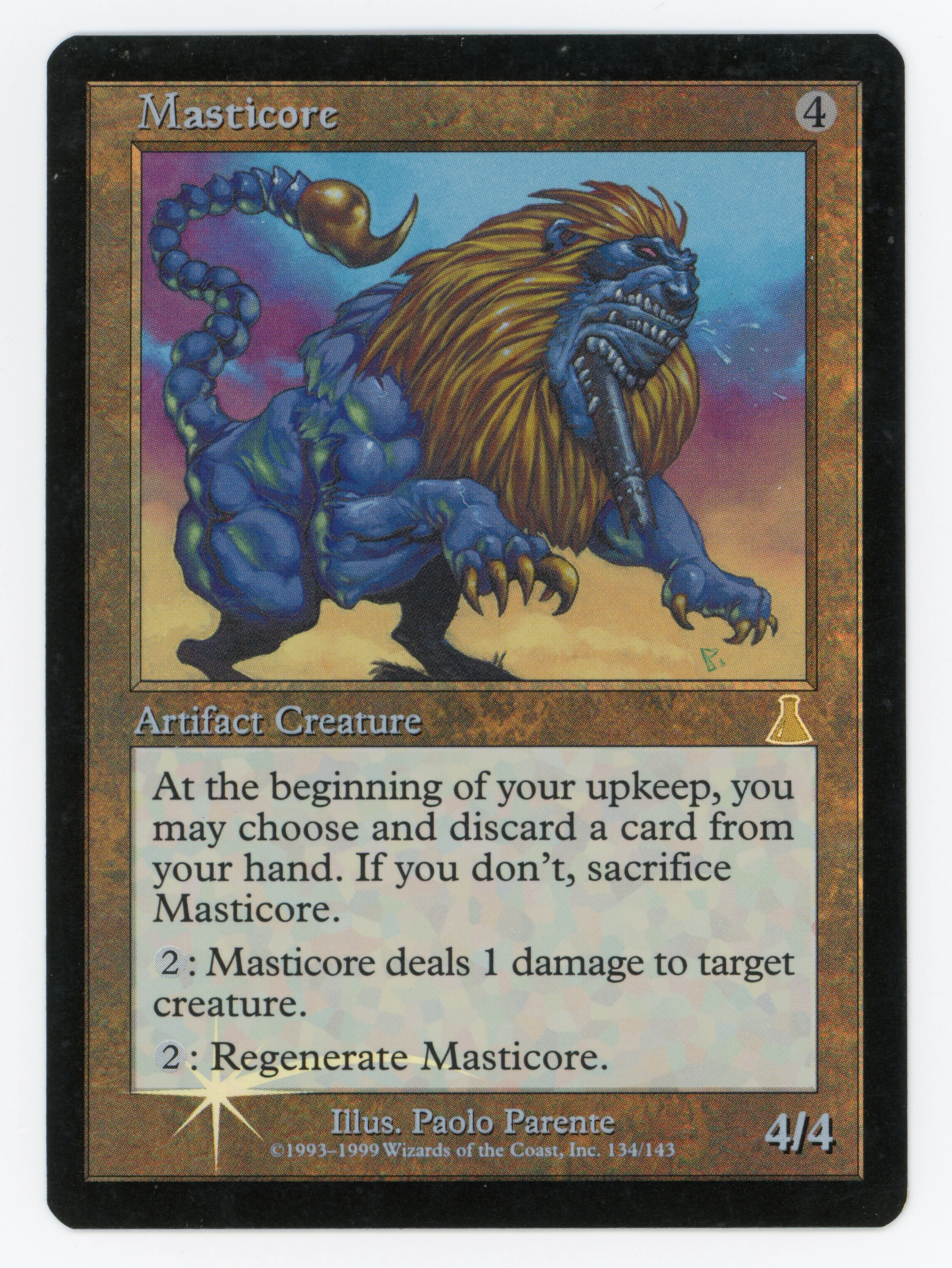 Masticore — Foil — Scan 15977