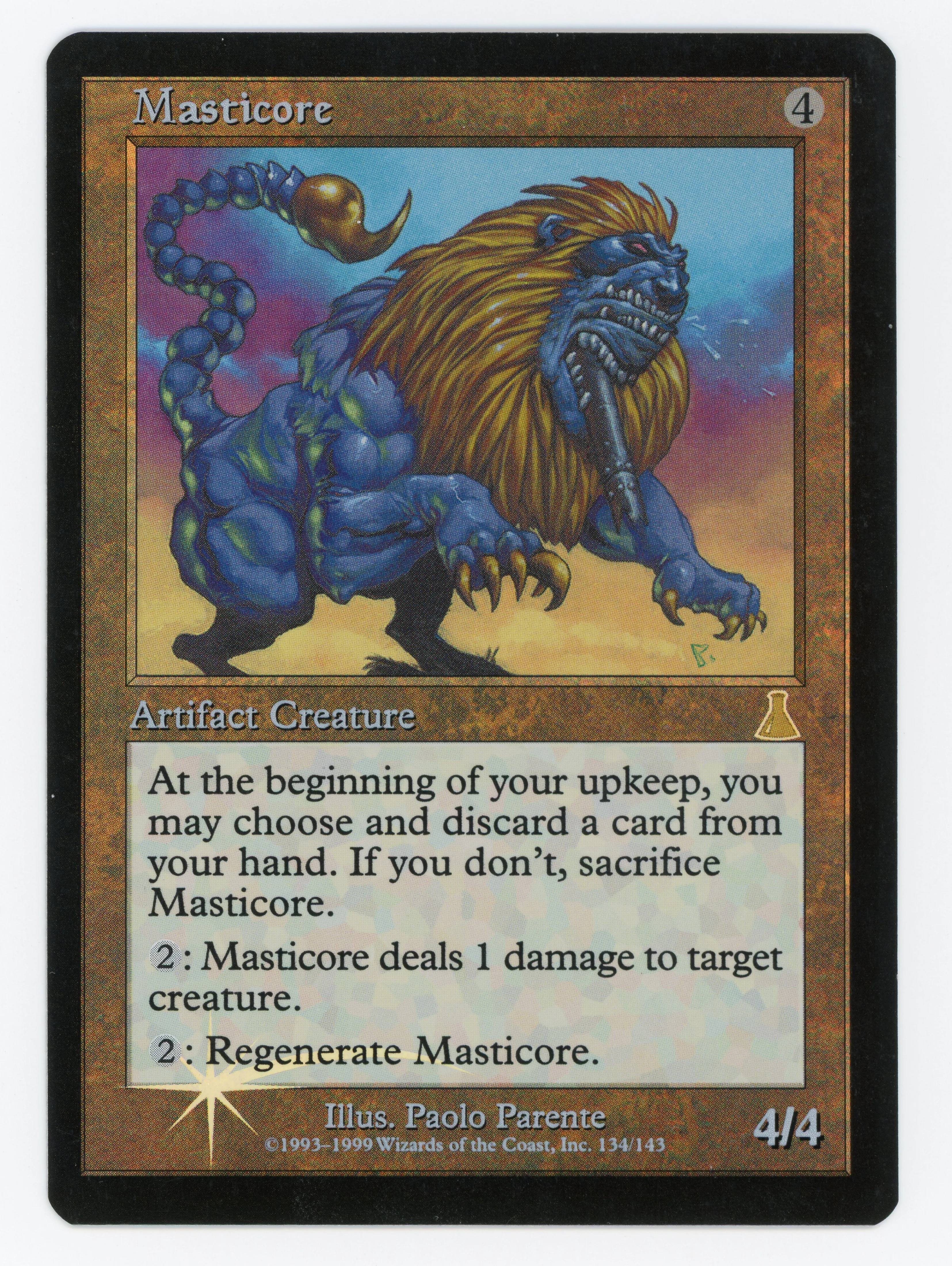 Masticore — Foil — Scan 15978