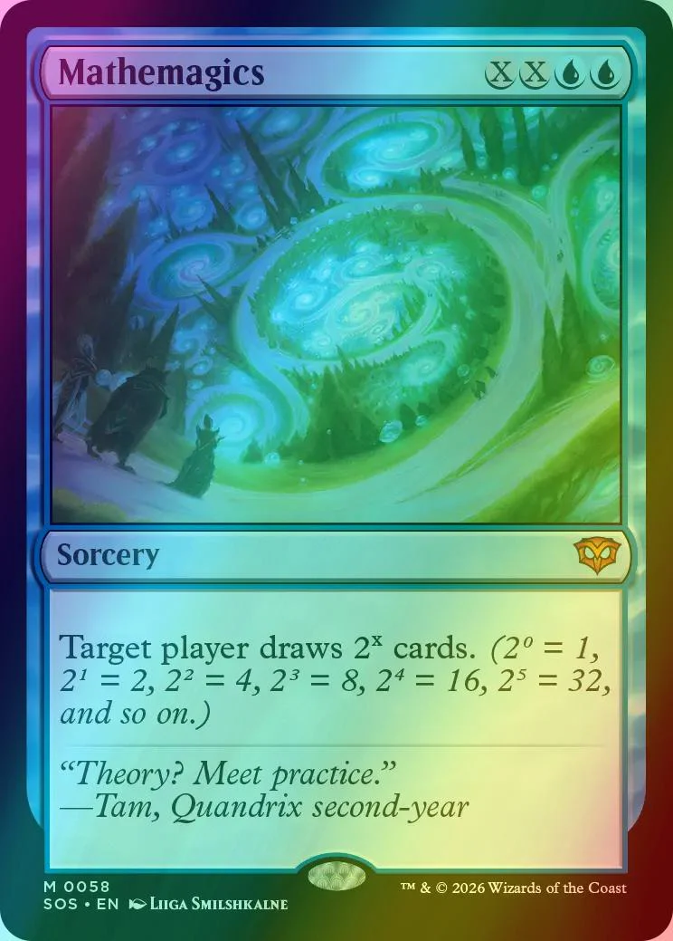 Mathemagics [58] [Secrets of Strixhaven] [Foil]