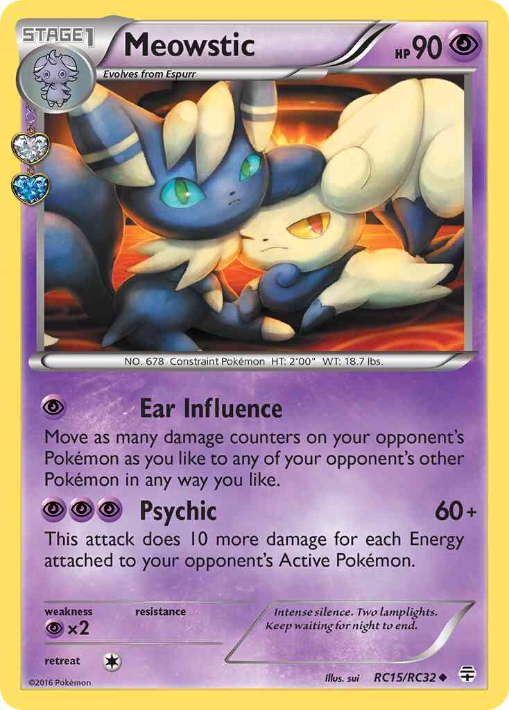 Meowstic - RC15/RC32 - Uncommon [g1-rc15] [Holo]