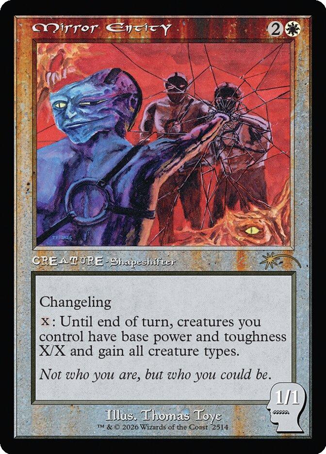 Mirror Entity [2514] [Retro Frame] [Brain Dead: New Earth Mentality] [Secret Lair Drop] [Non-Foil]