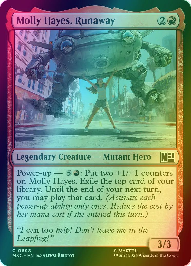 Molly Hayes, Runaway [698] [Jumpstart] [Marvel Super Heroes: Commander] [Foil]