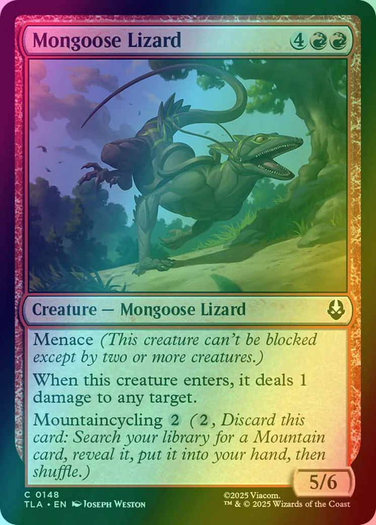 Mongoose Lizard [148] [Avatar: The Last Airbender] [Foil]