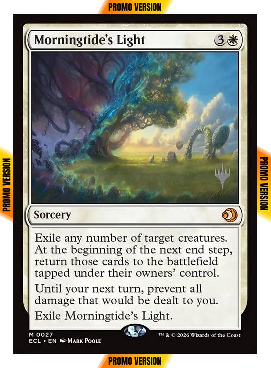 Morningtide's Light [27p] [Promo Pack] [Lorwyn Eclipsed: Promos] [Non-Foil]