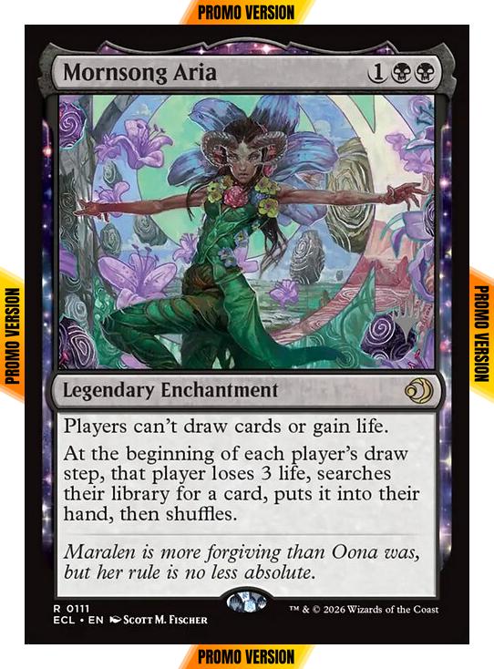 Mornsong Aria [111p] [Promo Pack] [Lorwyn Eclipsed: Promos] [Non-Foil]