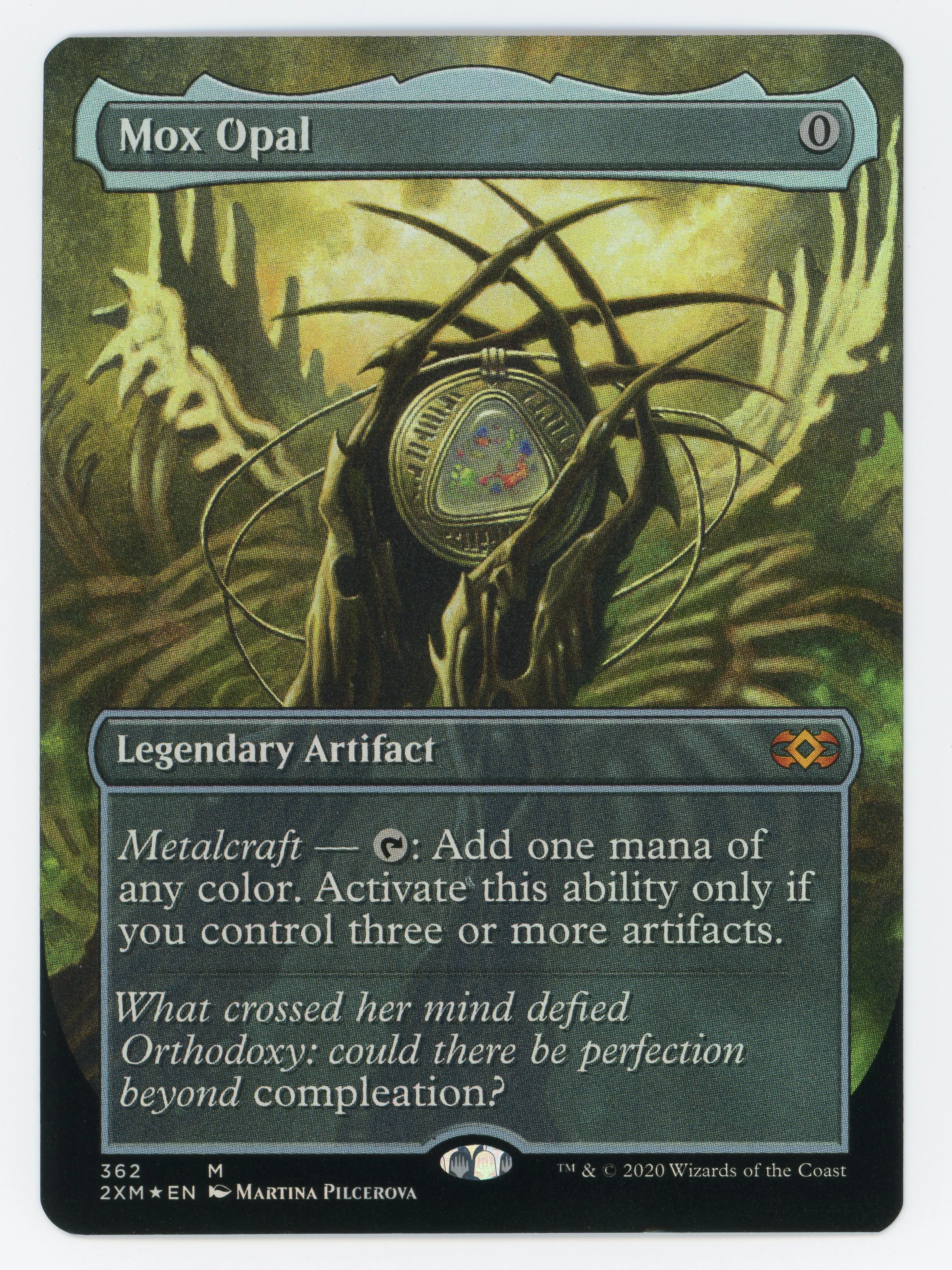 Mox Opal — Borderless|Foil — Scan 15975