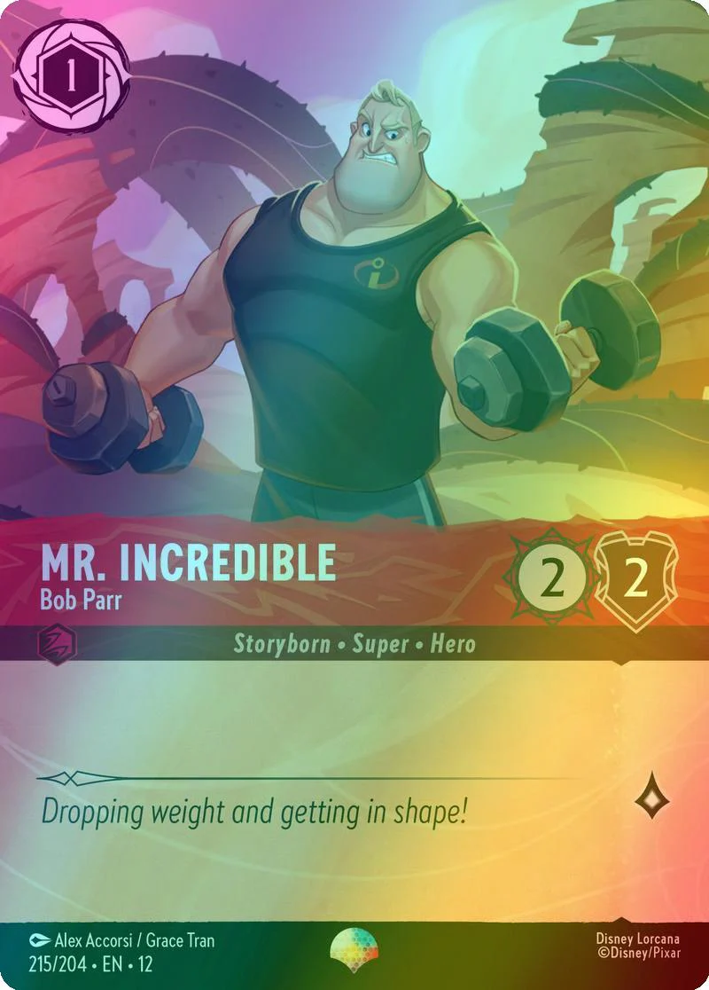 Mr. Incredible - Bob Parr (Epic) - 215/204 [Wilds Unknown] [Holofoil]