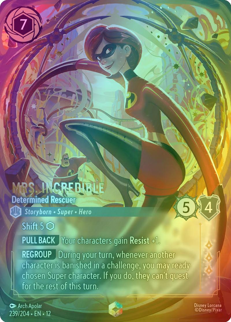 Mrs. Incredible - Determined Rescuer (Enchanted) - 239/204 [Wilds Unknown] [Holofoil]