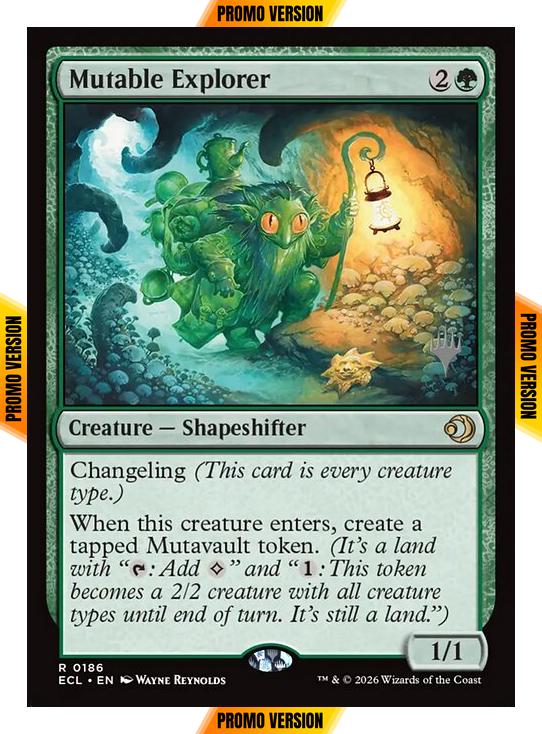 Mutable Explorer [186p] [Promo Pack] [Lorwyn Eclipsed: Promos] [Non-Foil]