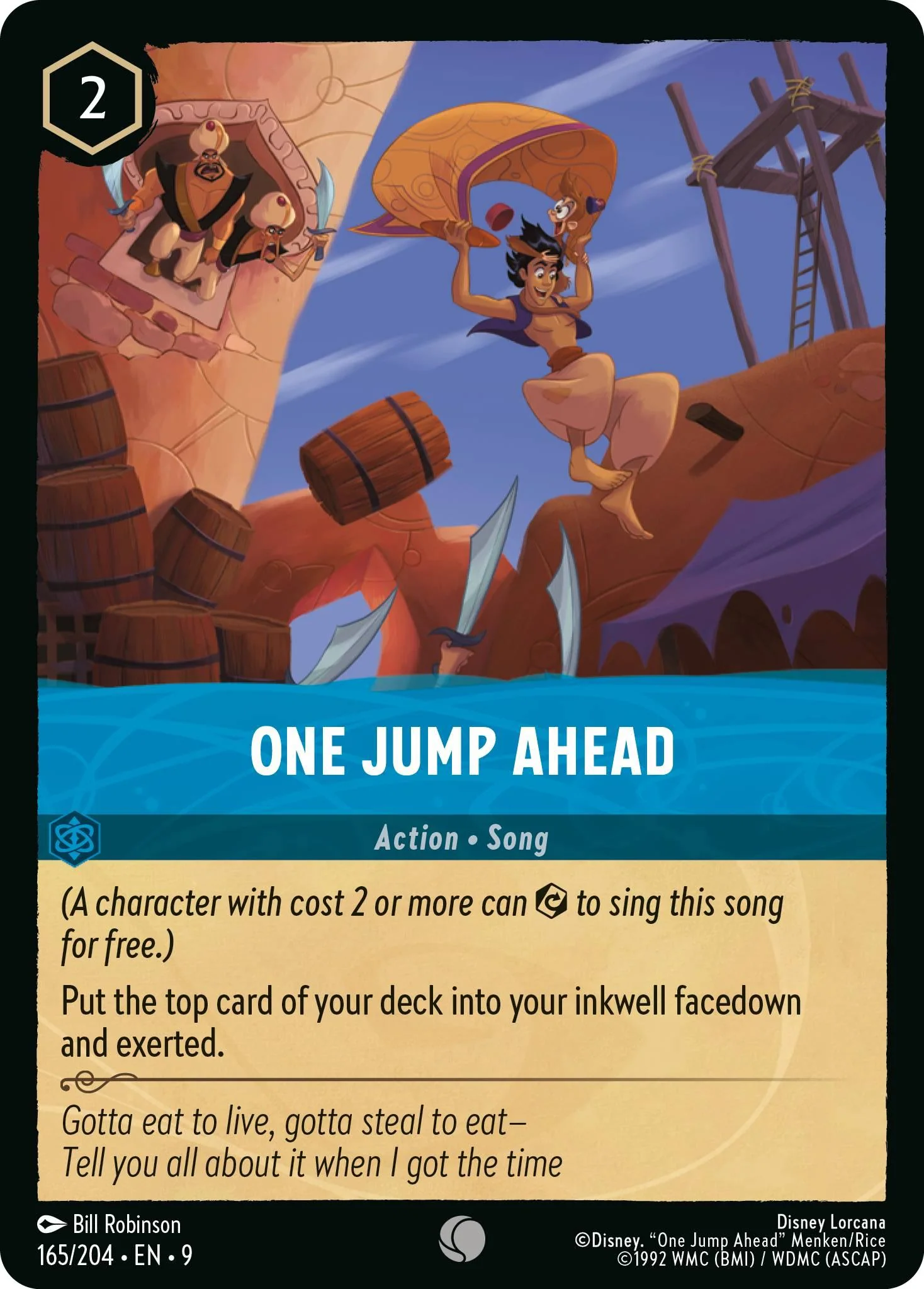 One Jump Ahead - 165/204 [Fabled] [Non-Foil]