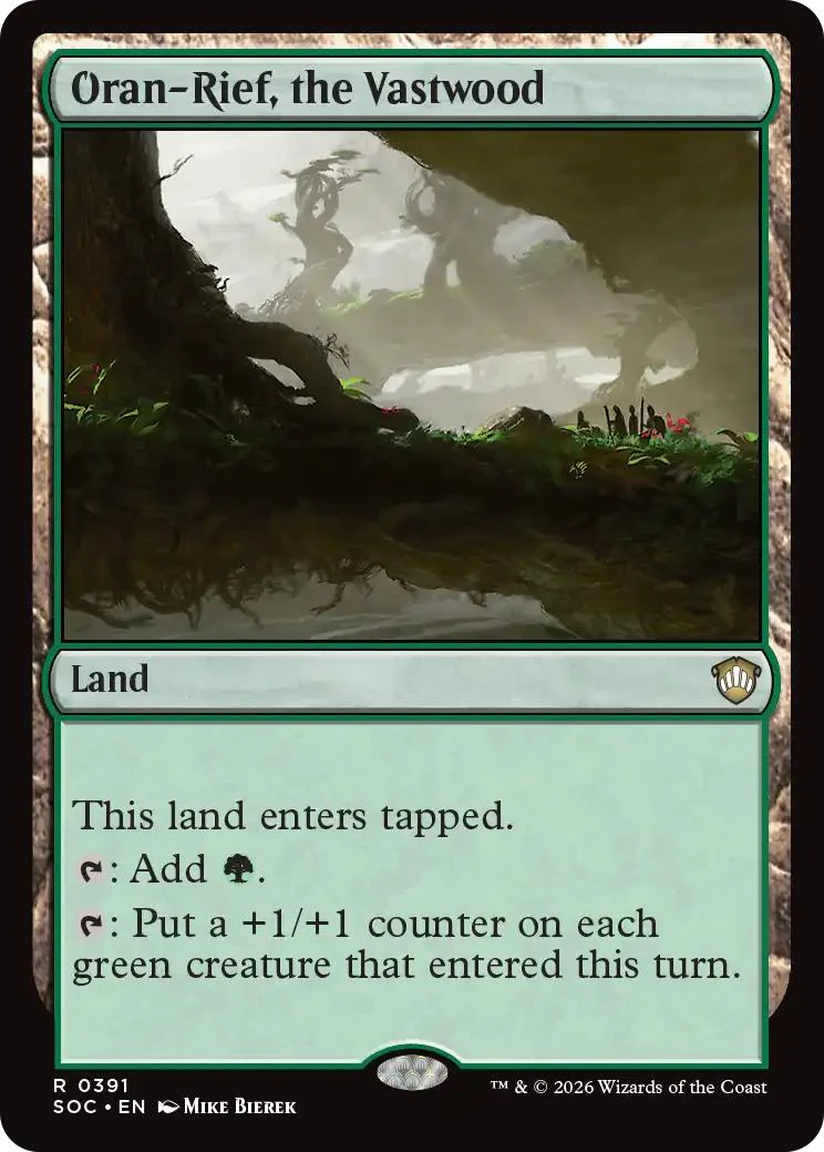 Oran-Rief, the Vastwood [391] [Secrets of Strixhaven: Commander] [Non-Foil]