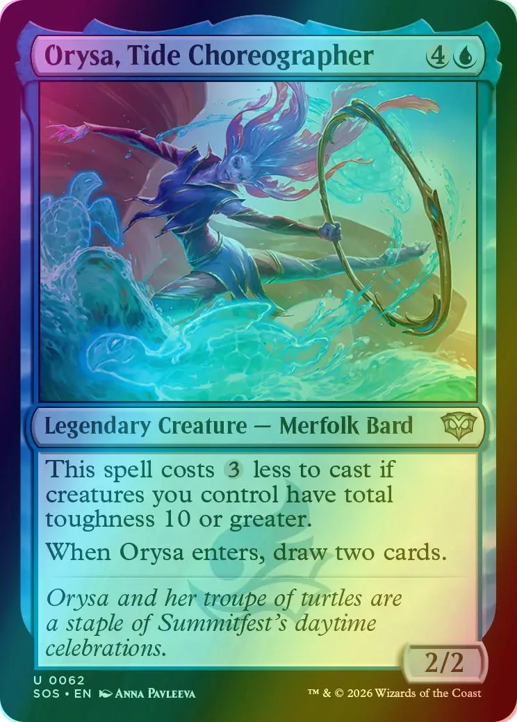 Orysa, Tide Choreographer [62] [Secrets of Strixhaven] [Foil]