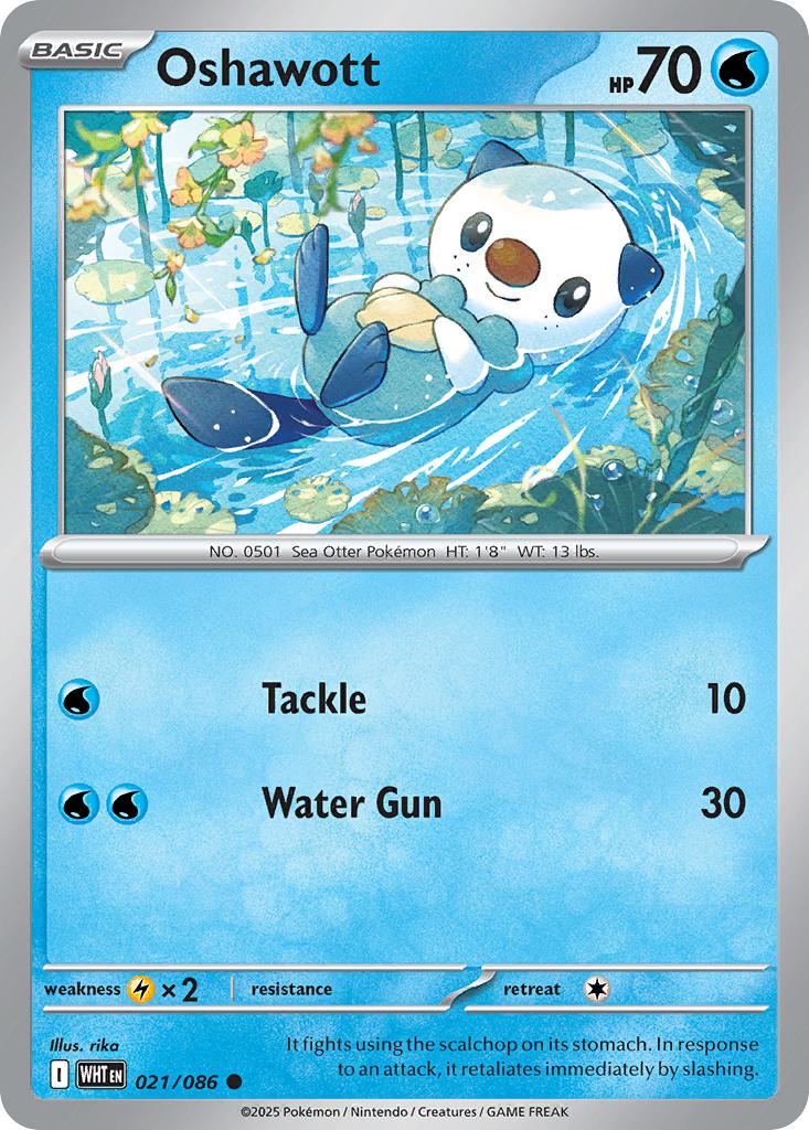 Oshawott - 021/086 - Common [sv105w-021] [Non-Holo]