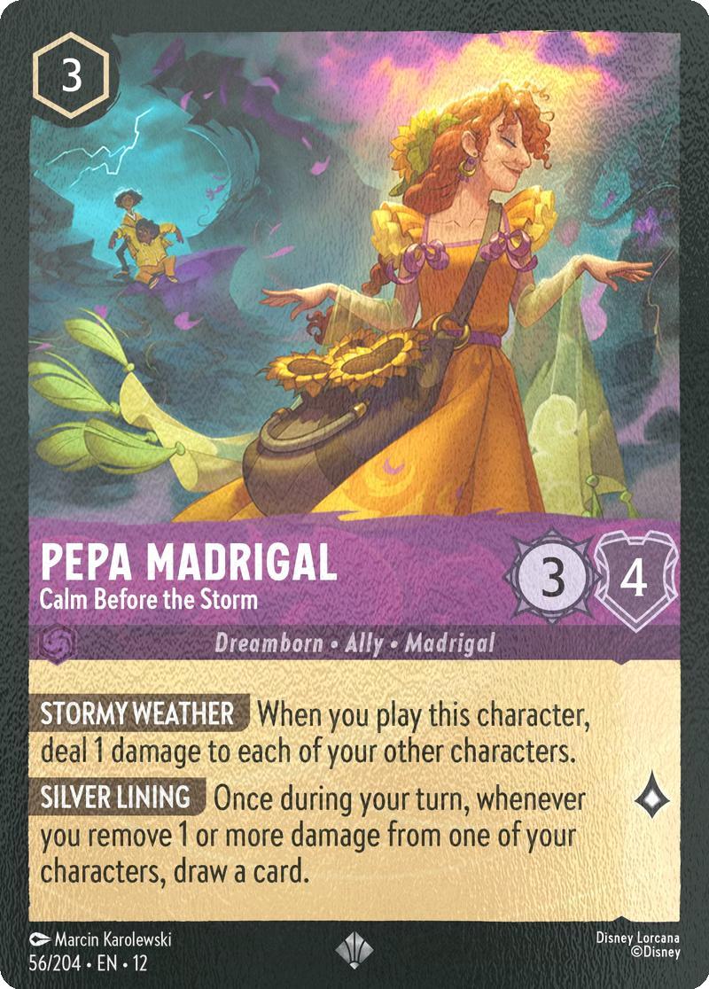 Pepa Madrigal - Calm Before the Storm - 56/204 [Wilds Unknown] [Cold Foil]
