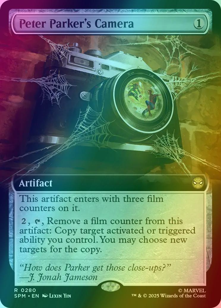 Peter Parker's Camera [280] [Extended Art] [Marvel's Spider-Man] [Foil]