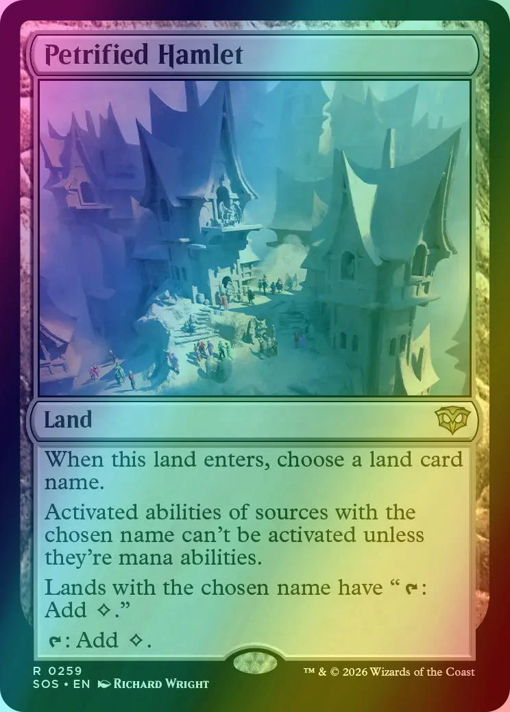 Petrified Hamlet [259] [Secrets of Strixhaven] [Foil]