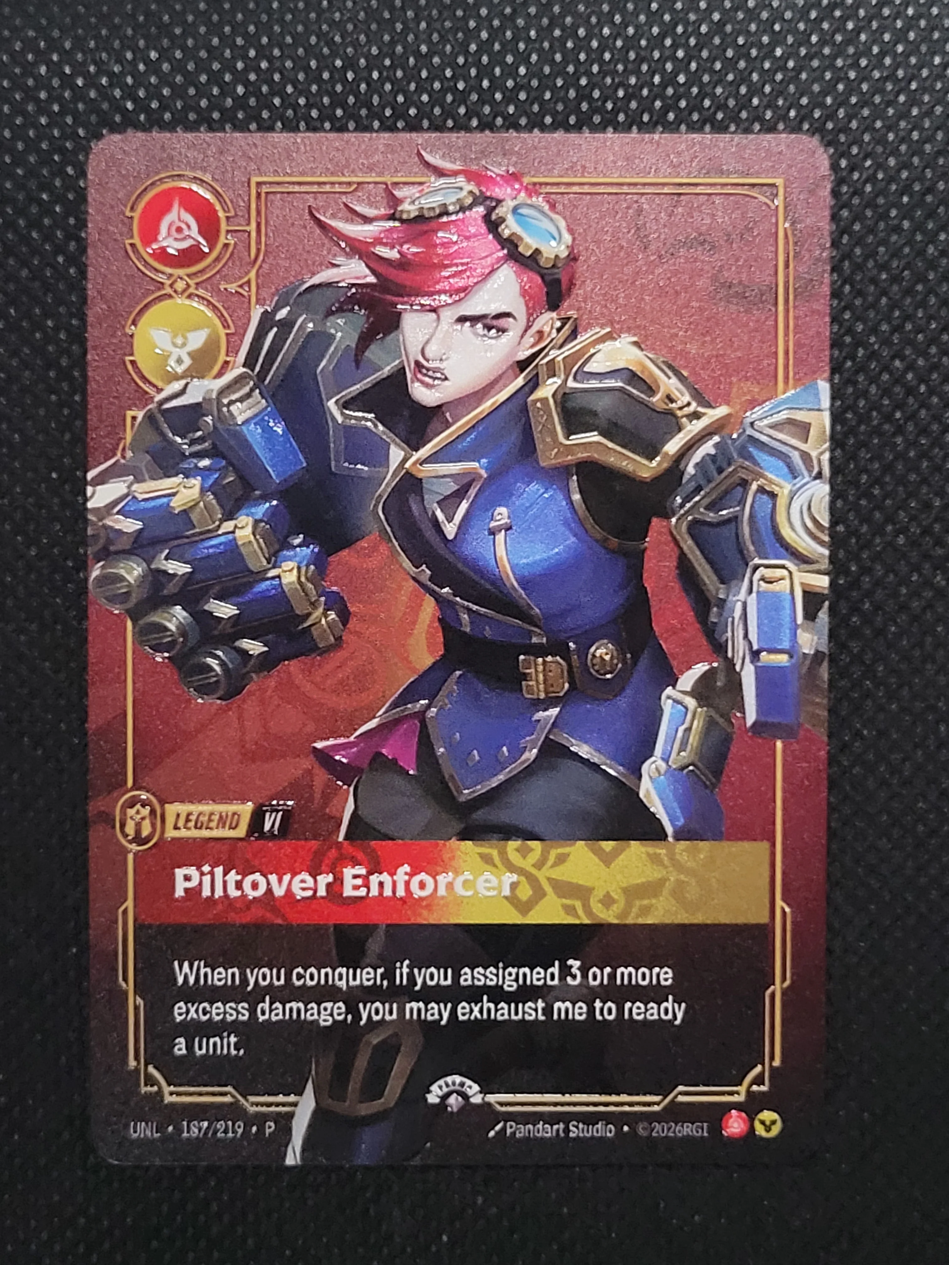 Piltover Enforcer (Vi) — Metal|Prize Wall — ID 17473 - Image 3