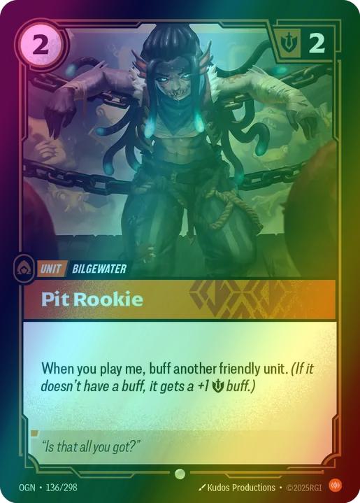 Pit Rookie - 136/298 [Origins] [Foil]
