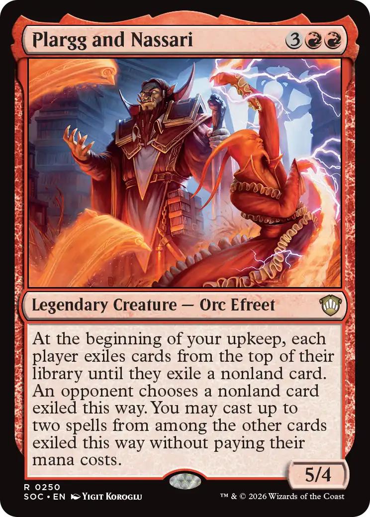 Plargg and Nassari [250] [Secrets of Strixhaven: Commander] [Non-Foil]