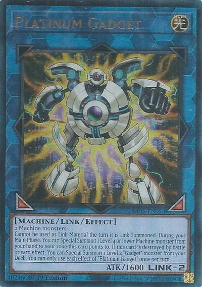 Platinum Gadget - RA05-EN054 - Ultimate Rare - 1st Edition