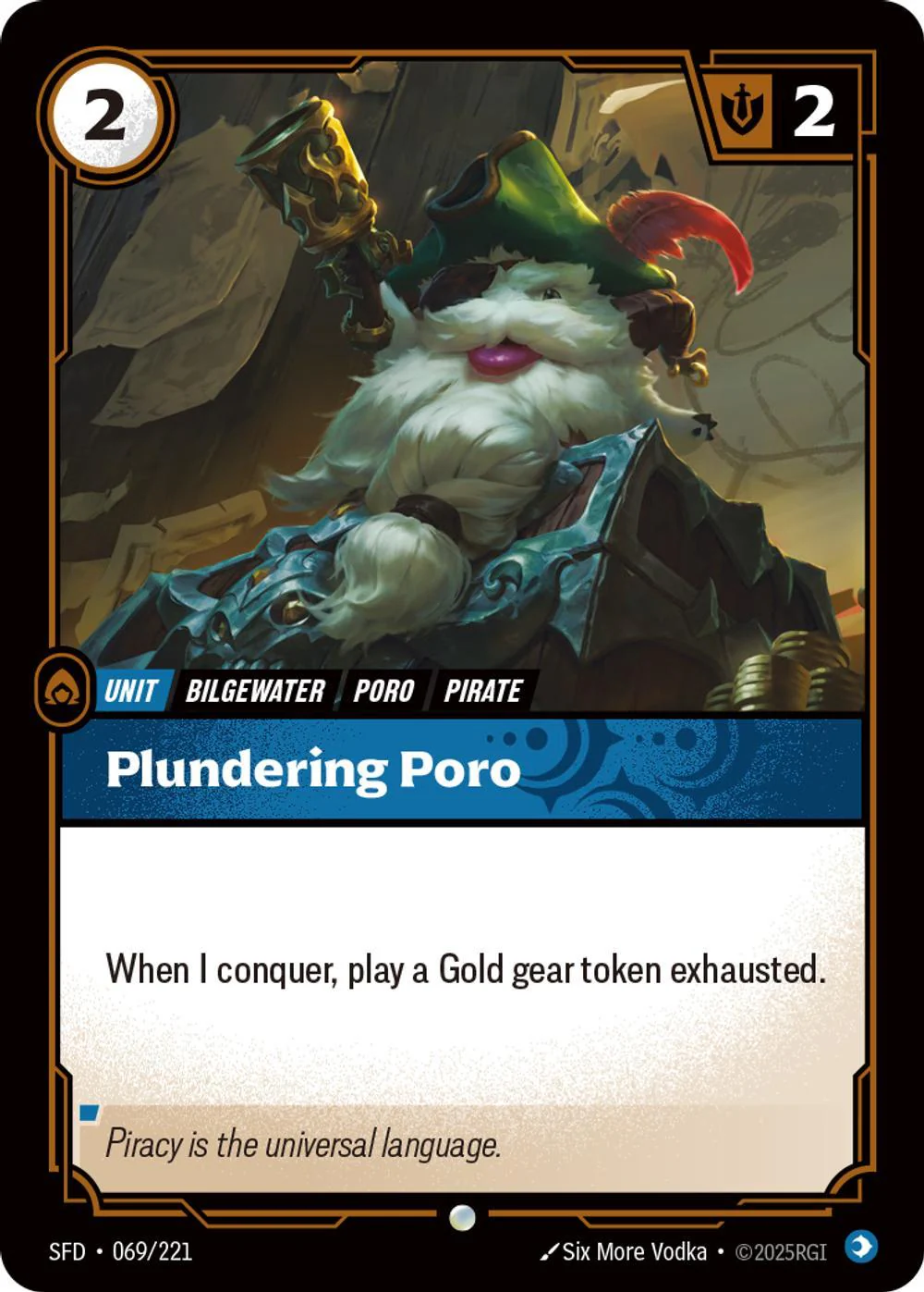 Plundering Poro - 069/221 [Spiritforged] [Non-Foil]