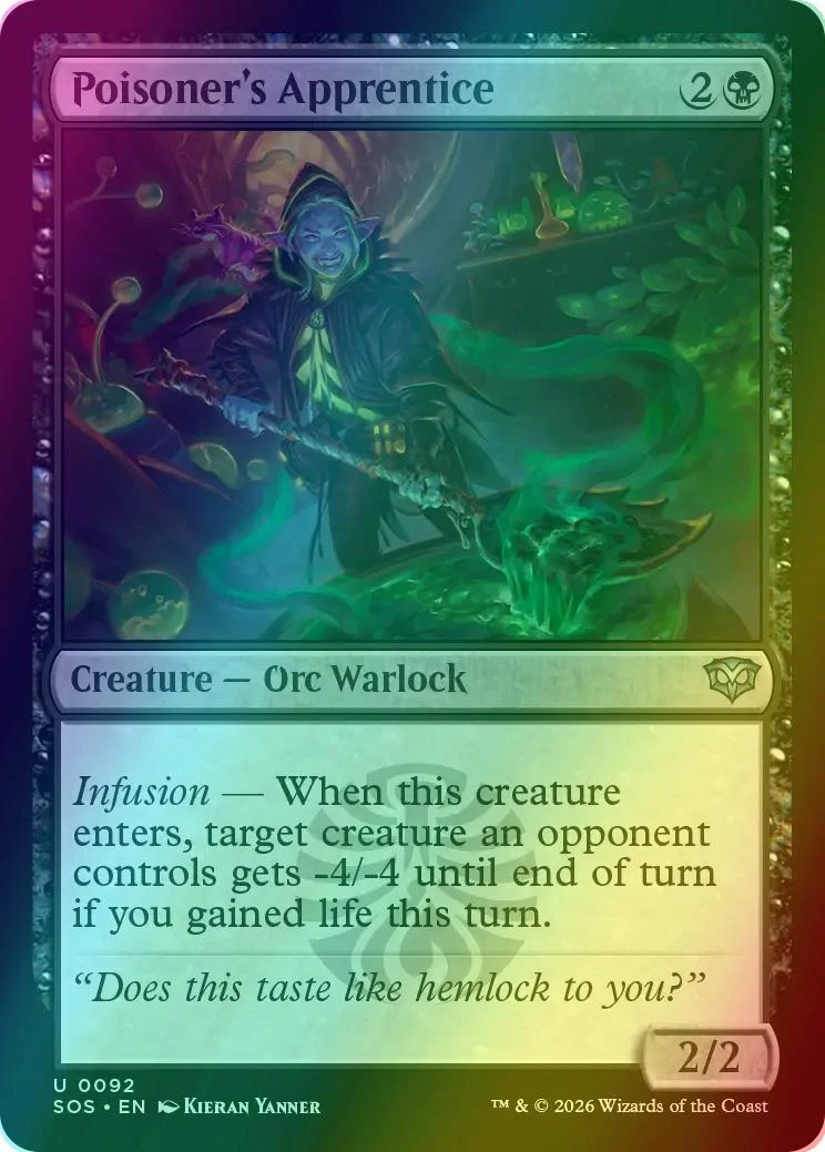 Poisoner's Apprentice [92] [Secrets of Strixhaven] [Foil]