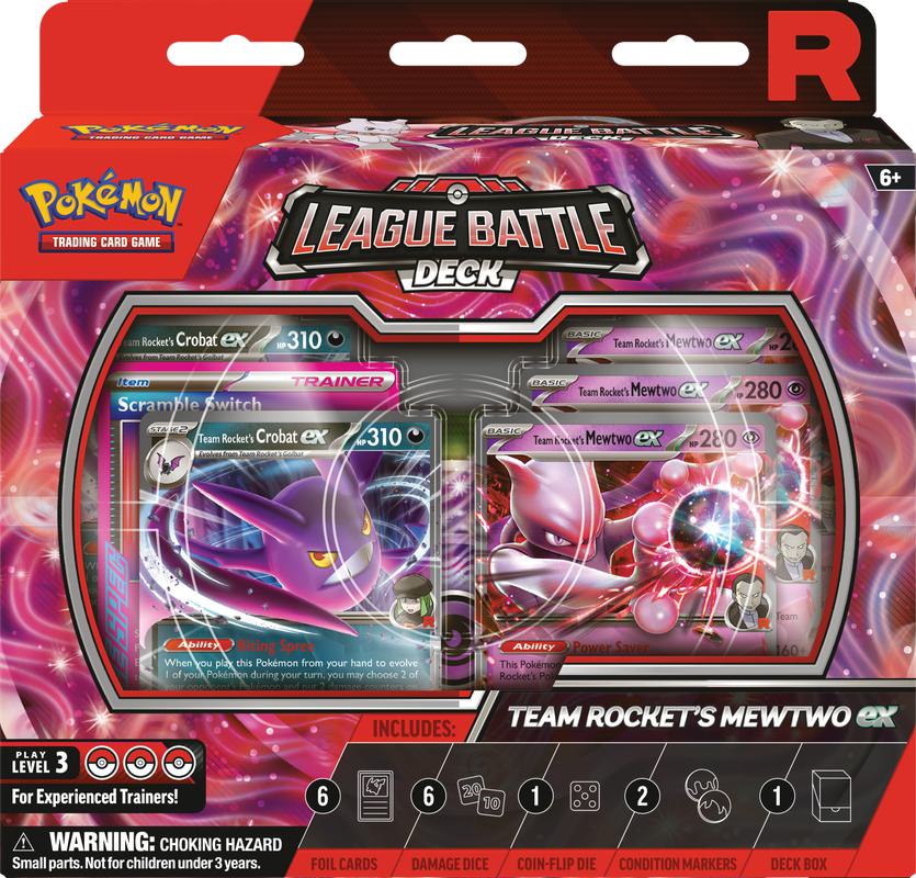 Pokémon TCG: League Battle Deck - Team Rocket's Mewtwo ex