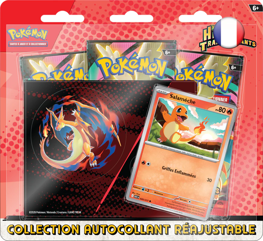 Pokémon TCG: Mega Evolution - Ascended Heroes - Tech Sticker Collection - Charmander Promo Card - French