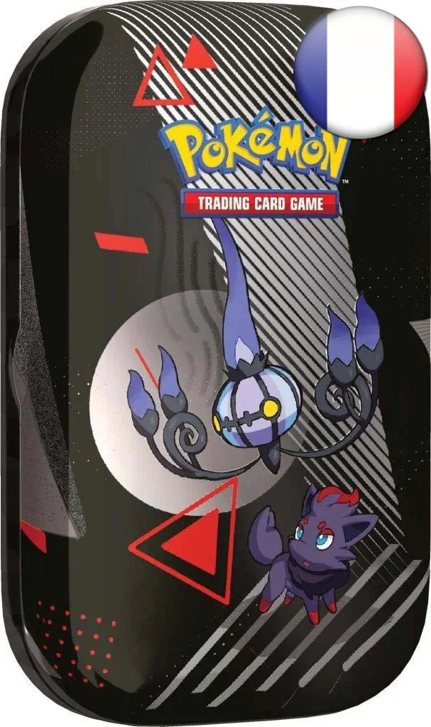 Pokémon TCG: Scarlet & Violet - Black Bolt & White Flare Unova - Mini Tin - Chandelure & Zorua - French