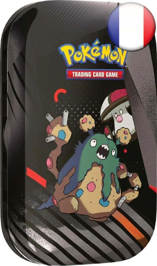 Pokémon TCG: Scarlet & Violet - Black Bolt & White Flare Unova - Mini Tin - Garbodor & Amoonguss - French