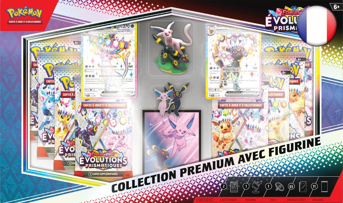 Pokémon TCG: Scarlet & Violet - Prismatic Evolutions - Premium Figure Collection - French